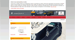 Desktop Screenshot of citroen-forum.nl